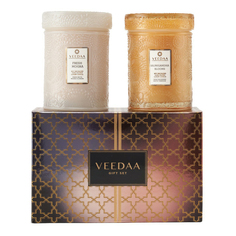 Набор свечей ароматических в банке Veedaa Mandala Glass Duo Gift Set Style 3 2 шт