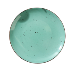 Тарелка плоская DOTS menta, d=26 см Porvasal