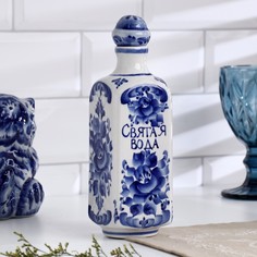 Штоф "Святая вода", гжель No Brand