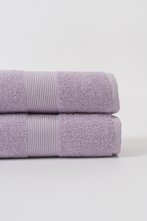 Набор полотенец махровых Венеция 70х140см 2 шт лаванда Василиса