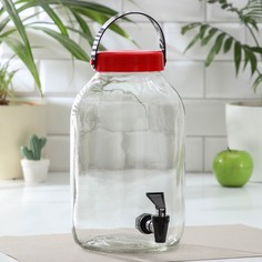 Кувшин с краником Macro, 5 л Renga