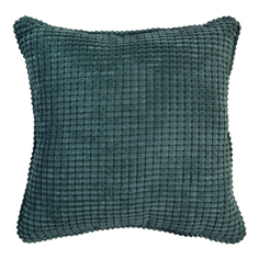 Декоративная подушка Delicatex Дженни 45х45 см, темно-бирюзовый