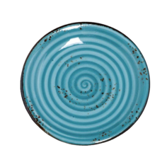 Тарелка пирожковая «Инфинити», d=15 см, цвет голубой BY Bone