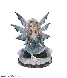 Статуэтка для интерьера Фея и кролик Lenardi 12,5 см 307-001