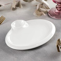 Блюдо Teona, с соусником, d=20 см Wilmax