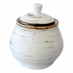 Сахарница Porcelana Bogucice Alumina Nostalgia White 300 мл