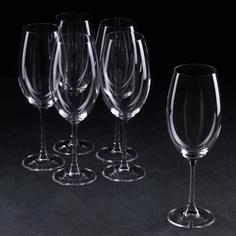 Набор бокалов для вина Milvus, 510 мл, 6 шт Crystalite Bohemia