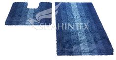 Shahintex Набор ковриков для ванной Shahintex Multimakaron синий 600*900мм+500*600мм 00933