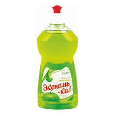 Жидкость Romax Экономь-Ка для мытья посуды Зеленое яблоко 500 г
