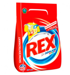 Порошок REX Color концентрат для стирки цветного белья, 3 кг