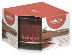 Свеча в стекле Bolsius ароматическая, агаровое дерево, время горения 24 часов, 63x90