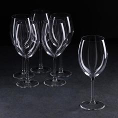 Набор бокалов для вина Milvus, 640 мл, 6 шт Crystalite Bohemia