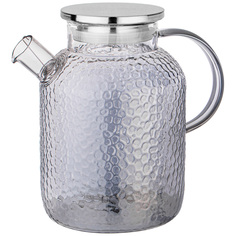 Чайник заварочный Agness Smoky 1.7л жаропрочное стекло 887-208_