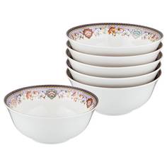 Набор из 6 штук Салатник Lefard Люция 6.5х15см фарфор 264-886_