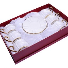 Чайный набор Loraine 12пр. 200мл., фарфор ПРЕМИУМ