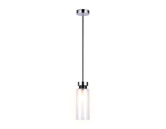 Подвесной светильник со сменной лампой TR3570 CH/FR хром/матовый E14 max 40W D100*1050 Ambrella Light