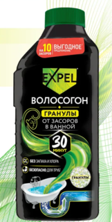 Средство для устранения засоров Expel от волос, 600 г
