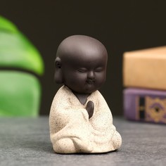 TAKE IT EASY Фигурка "Будда" серый, 7х5см