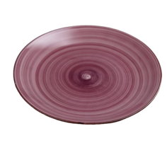Тарелка десертная Доляна «Морской мир», d=19 см, цвет бордовый
