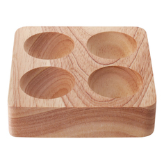 Подставка для яиц Homeclub Wood дерево 10 х 10 х 2,6 см