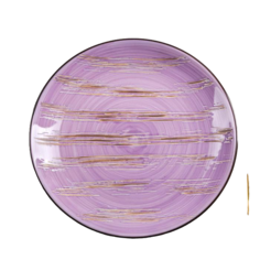 Тарелка обеденная Scratch, d=28 см, цвет сиреневый Wilmax