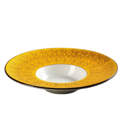 Тарелка для пасты Splash, d=27 см, 250 мл, цвет жёлтый Wilmax