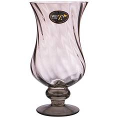 Ваза Muza Elegia smoky 27см стекло (380-814_) Муза