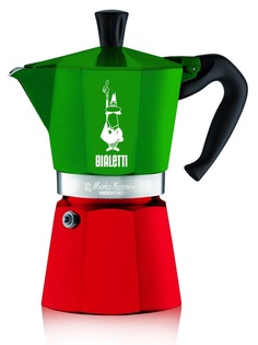 Гейзерная кофеварка Bialetti "Tricolor", на 6 чашек 5323 (270 мл) No Brand