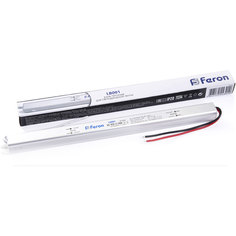 Блок питания Feron "LB001" 24В/2.5А, 60Вт, IP20 для светодиодной ленты