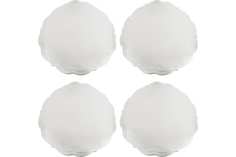 Nouvelle Набор салфеток сервировочных, плейсматов 4 шт. "Серебряная роса", 38см., 9903308-