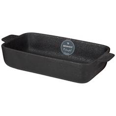 Набор из 2 штук Блюдо с ручками Bronco Midnight 29х14х6см, фарфор (62-128_2)