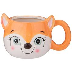 Набор из 6 штук Кружка Lefard Лисичка 450мл, керамика (420-078_6)