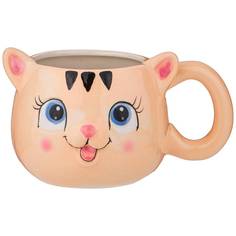 Набор из 6 штук Кружка Lefard Кошечка 450мл, керамика (420-077_6)