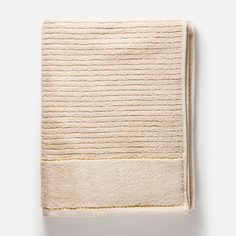 Полотенце Aisha Oxford махровое, бежевое, 50x90