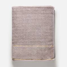 Полотенце Aisha Oxford махровое, серое, 50x90