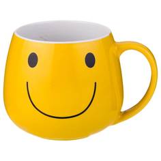 Набор из 2 штук Кружка Lefard Веселый смайлик 300мл 9х8.2см керамика 155-142_