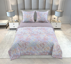 Постельное белье Текс-Дизайн с одеялом Витражи, перкаль, 2-спальное