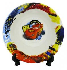 Миска И-контакт "Тачки", №2, 18 см, керамика (C2RB18)