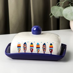 Масленка Доляна "Емеля", 17х12х8,5 см