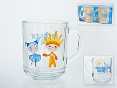 Кружки Династия Сочи 2014, Символ Сочи, набор 2 шт, 250 мл, в подарочной упаковке
