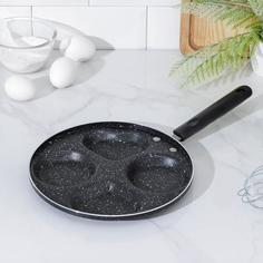 Сковорода-оладница "Сердца", 41х24х2,5 см, антипригарная (6927605) No Brand