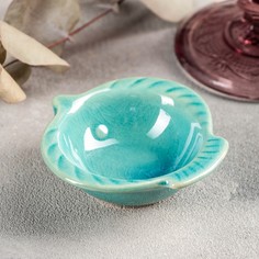 Соусник керамический "Рыбка", 8х7,5х2,5 см No Brand