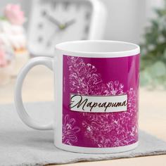 Кружка "Маргарита" цветы, 320 мл (7167314) No Brand