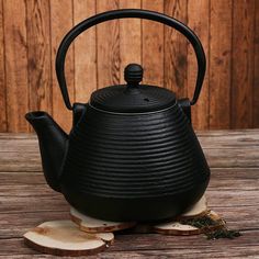 Чайник с ситом "Атьяф", 1 л, черный No Brand
