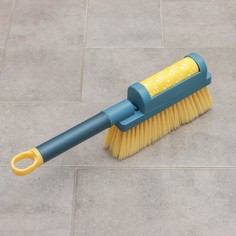 Щетка универсальная с чистящим роликом, ворс 6,5 см, 12х1,5х36 см No Brand