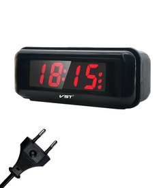 Настольные электронные часы-будильник VST-738 красные цифры