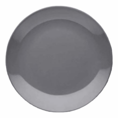 Тарелка для десертов Gray 19,5 см серая No Brand