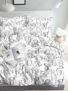 Простынь Simple House Котэ 150х215 см