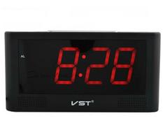 Настольные электронные часы-будильник VST-732 1 (LCD дисплей, цвет красный) ПРОЧЕЕ