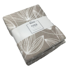 Плед микрофибра Gardenia 180x200 бежевый Belezza